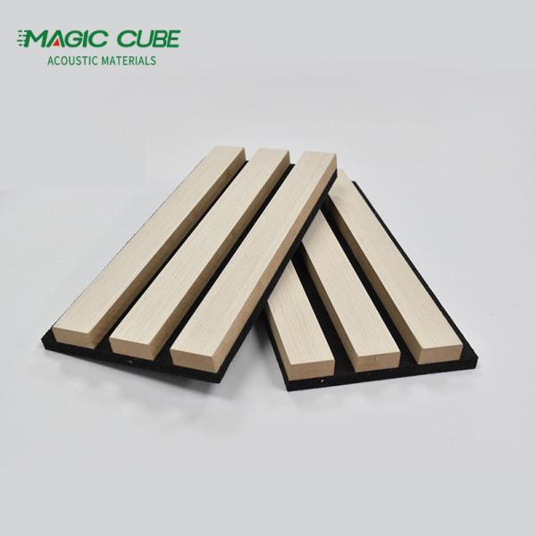 Professional Felt Polyester Akupanel natural veneer Wooden Interior Decoration Wall Sustainably