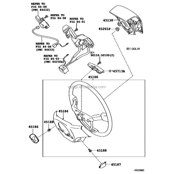 Full Range Other Auto Accessories for Toyota Corolla 2015-2023 ABS OEM NO 4513048330