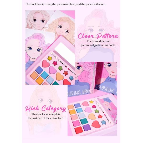 Safety Daily Use Entertainment Lovely Makeup Kit Play Beauty Set Durable
