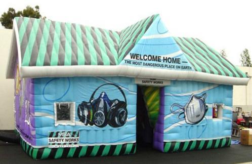 Promotion House Inflatable Booth for Outdoor Advertisement and Service