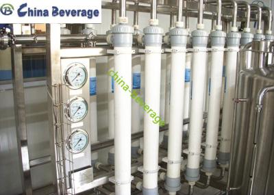 Tratamento da água mineral do Ultrafiltration para a linha de produção eficiência elevada da bebida