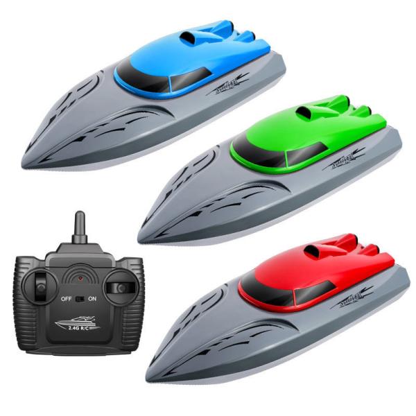 Waterproof Children's Competitive Toy Speed 2.4g Remote Control Boat Wireless Electric