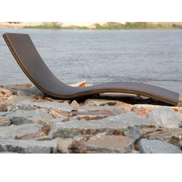 Conception de l'extérieur lit de soleil jardin chaise salon parfait pour la piscine meubles en plein air détente