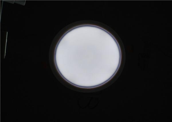 Adjustable Rimless Round Bi Color Back Lit LED Panel Light  White+Pink 10+4W