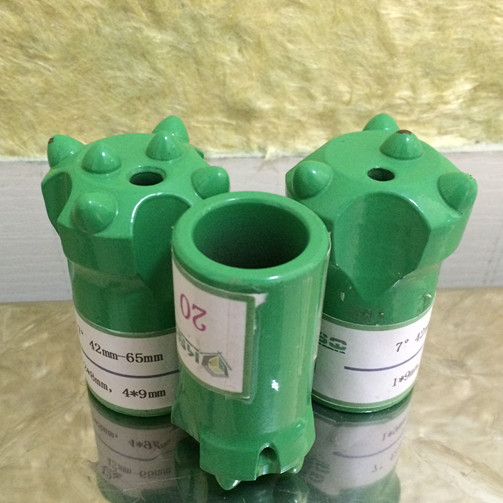 буровой наконечник кнопки карбида вольфрама 7/11/12 градуса, сплющенный бит кнопки 7