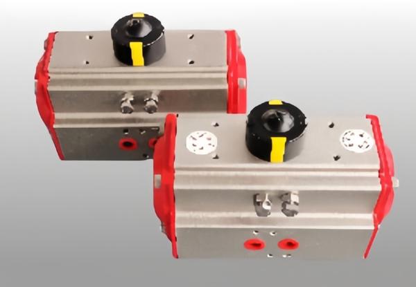 90 Degree Rotary Single Action Pneumatic Actuator High Precision For Valves