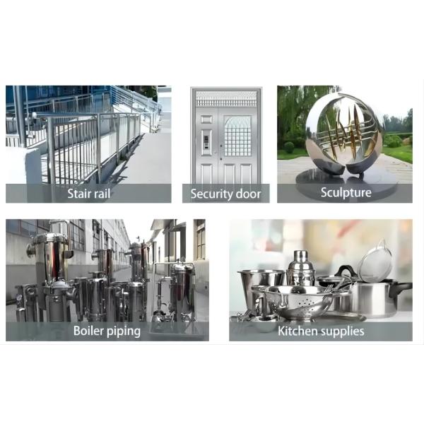 Mirror 4k Sanitary Stainless Steel Round Pipe