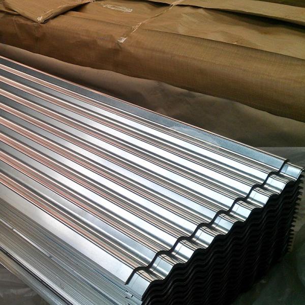 Passivation Treatment Zinc Coated Sheet Roofing Construction Roof Galvanized Corrugated Steel Sheet