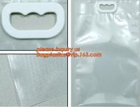 1 quilograma 2 quilogramas saco de empacotamento do arroz de 5 quilogramas com os sacos de plástico do punho para o arroz que empacota, forte inferior quadrado original amigável de Eco