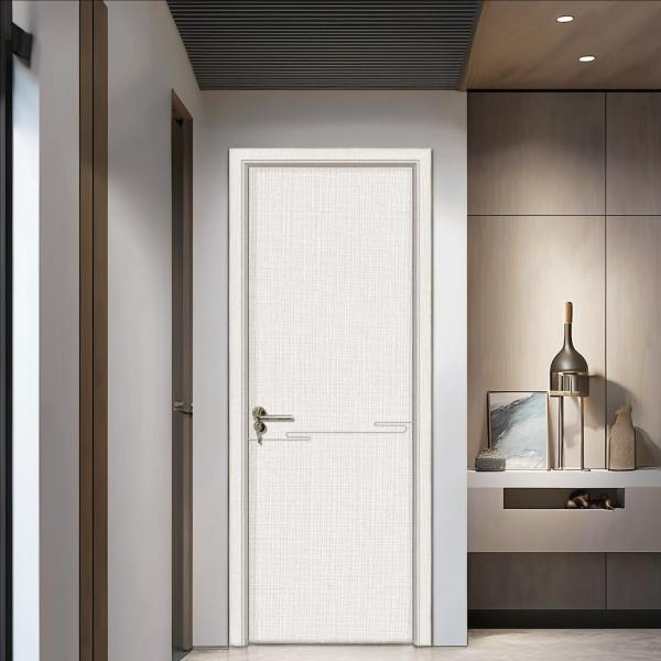 Porte creuse en WPC imperméable à l' eau Parfaite pour les zones humides comme les salles de bains