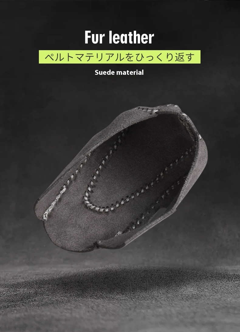 For Suzuki Jimny Leather Gear Shift Handle Cover Interior Modification Kit for JB74 JIMNY