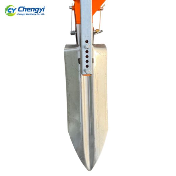 Stainless Steel Jab Planter Manual Seeder Precision Sowing Tool Efficient Farming Use