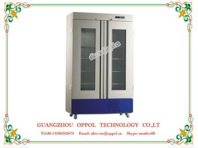 OP-803 White Finishing Glass Door R600a Refrigerant Pharmacy Cooler Fridge