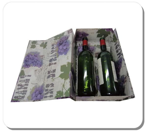double bottles wine box
