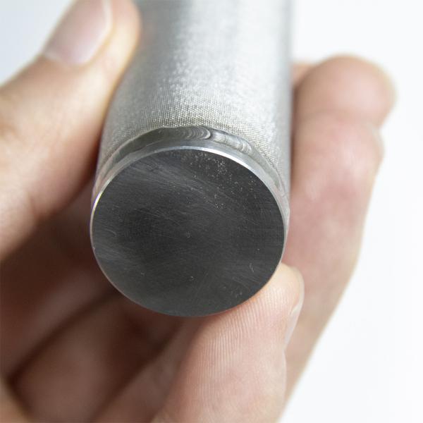 Sintered 10 Micron Wire Mesh Filter Cylinder，Heat Resistant SS Oil Filter Tube