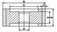 Абразивный диск 700mm 6A1 9A1 CBN Centerless диаманта