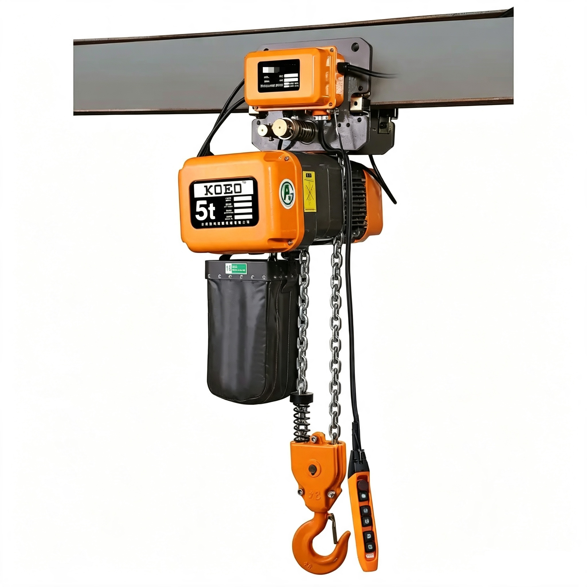 5 Ton Industrial Electric Hoist Corrosion Resistant Stainless Steel Electric