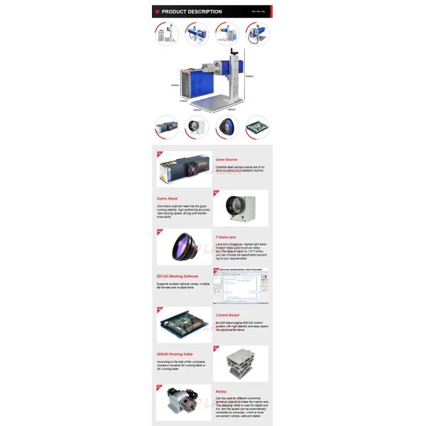 машина маркировки лазера СО2 машины Engraver лазера волокна 10W 20W 30w портативная мини