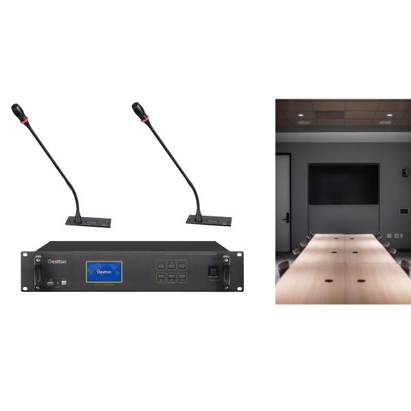 1500px Speaking Distance Digital Conference System Main Unit Control