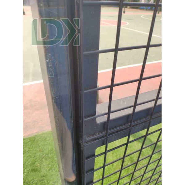 High Stability Covered Padel Court With Roof Resistance Level 13 Typhoons