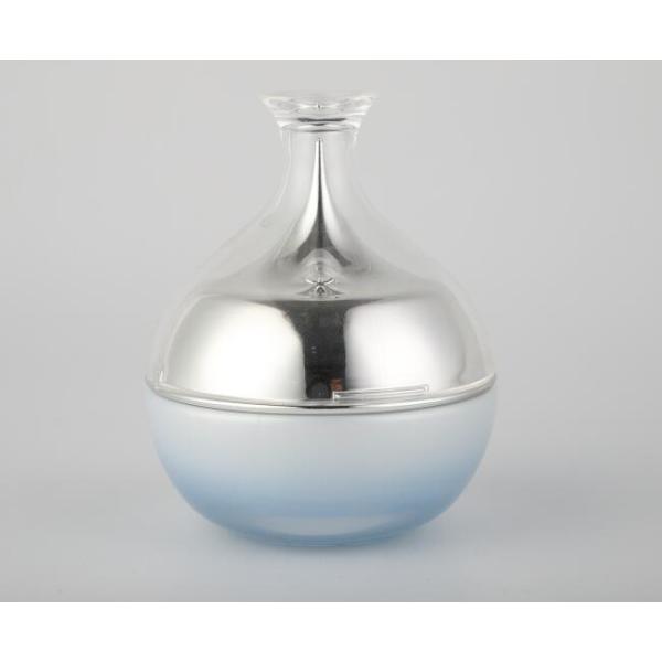 Bouteilles cosmétiques en verre attrayantes de pompe bouteille/100ml de pompe/couleur emballage cosmétique diverse