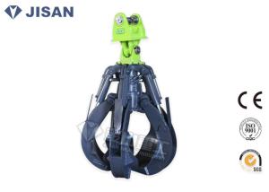360° Rotation Excavator Rotating Grapple 1950mm Max Jaw Opening Fit PC200 PC210