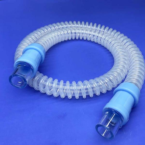 Flexible Ventilator Silicone Tube USP Class VI Level Medical Grade Breathing Reinforced Tubing