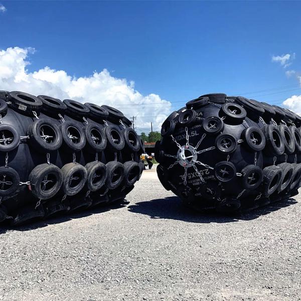 50KPA/80KPA Marine Rubber Fender ISO Yokohama Fenders