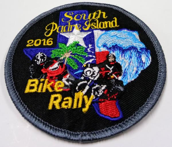Merrow Border Twill Iron On Embroidery Patch For Clothes