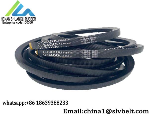 High Tensile Strength Triangle V Belt / Polyester V Ribbed Belt