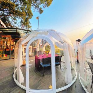 Clear Bubble Tents Precision Large Luxury Geodesic Transparent Outdoor Rohs Compliant