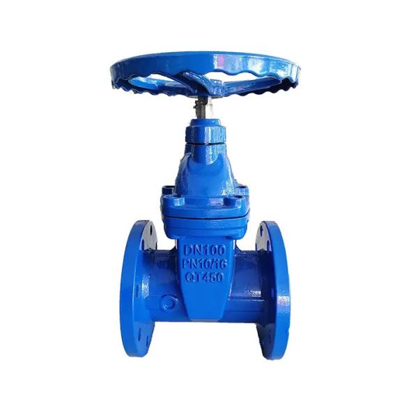 Hard Seal Flange Ductile Iron Gate Valve PN16 Metal Seat Stem Gate Valve