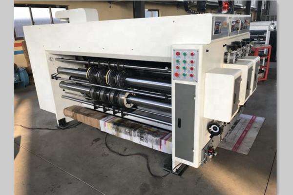 Lead Edge Feeding Automatic Corrugation Machine With Printing Rotary Slotter