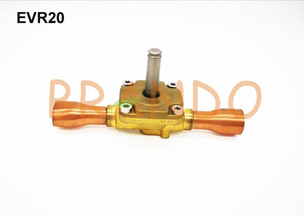Válvula de solenoide válvula/EVR20 líquida a gás quente do solenoide do ferro fundido para a refrigeração