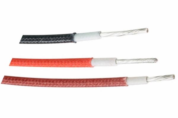 250°C High Voltage High Temperature Wire , Fiberglass Braided Wire UL3254