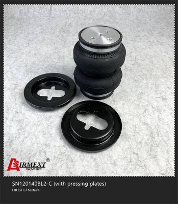 amortecedores SN120140BL2-C do ar de 128mm Dia Air Suspension Spring Rear