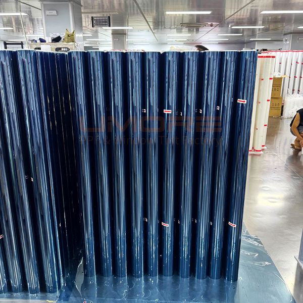 2mil Thickness Blue Silver Architectural Window Film with Heat Insulation and Shatter Resistance for Building Protection