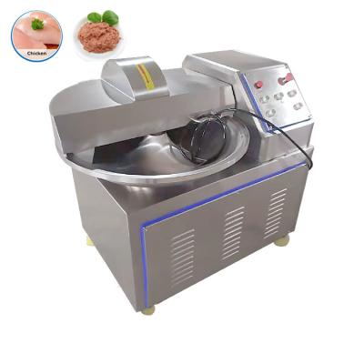 Meat Cutting Machine Automatic Meat Bowl Cutter For Sausage Commercial Meat Mincer