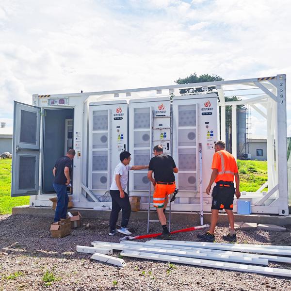 産業用ESSエネルギー貯蔵システムのためのリモートモニタリングと制御 1mwh 20ft 40ft コンテナバッテリー