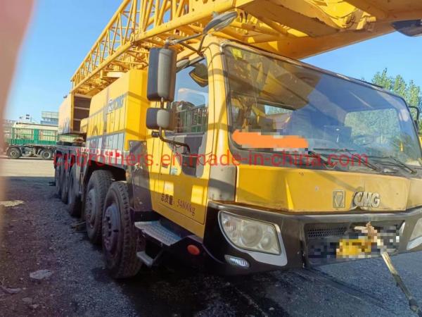 100 tonnes Grue de camion pour le levage d'équipements lourds d'occasion Poids maximal de levage 16 t