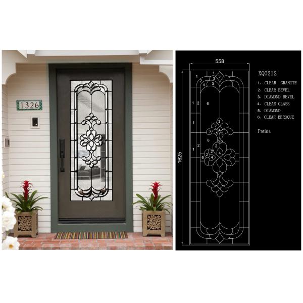 Стекло окна ванной комнаты визуальной текстуры декоративное, изготовленное на за