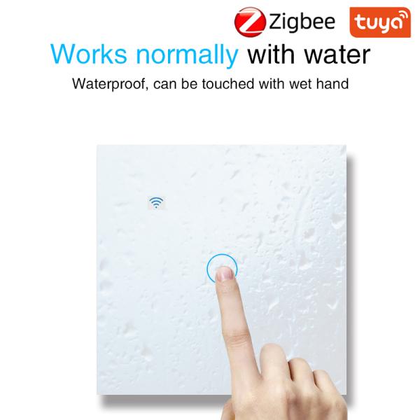 UBARO 86 Тип Smart Tuya Zigbee Switch Приложение Дистанционное Управление Поддержка Google Assistant Amazon Alexa Yandex Alice