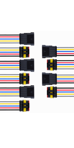 2Pin Way Waterproof Automotive Cable Wire Harness for Vehicle