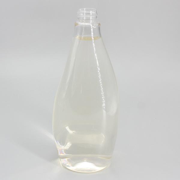 Shampoo Bottle 750ml Transparent Lotion Shower Plastic Bottle Pump Dispenser Clear Large Packaging Bottle Special Shape