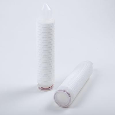 5 0.22μM PTFE Membrane Filter Cartridge For Food Beverage Air Sterilization Filtration