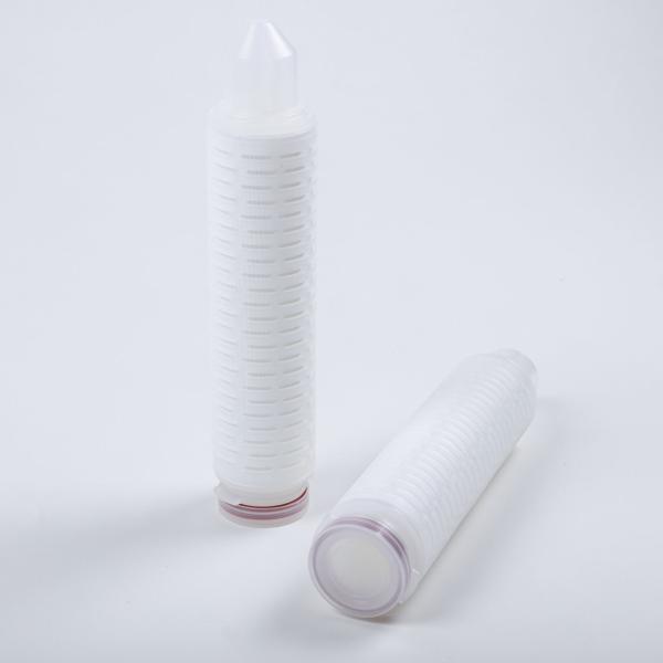 5 0.22μM PTFE Membrane Filter Cartridge For Food Beverage Air Sterilization Filtration