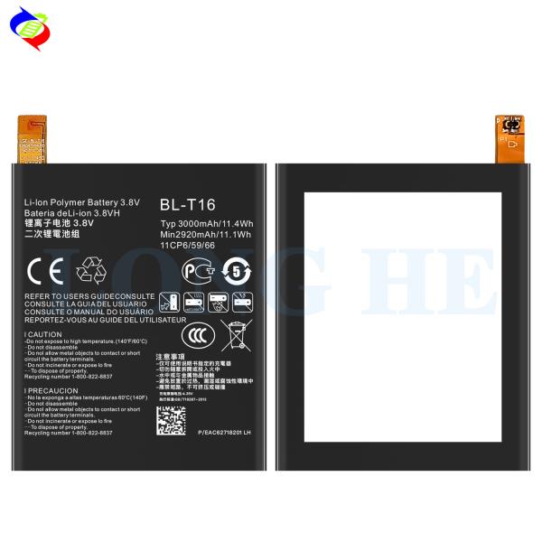 BL-T16 Batería de litio de polímero 2920MAH 3.8V para LG H950 H955 H959 LS996 US995 teléfono móvil