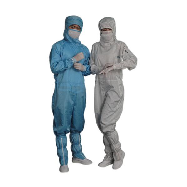 Roupa antiestática do quarto desinfetado da combinação antiestática do vestuário de proteção do Workwear do esd da sala de limpeza do fato-macaco do vestuário