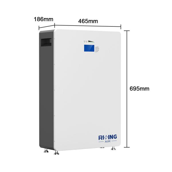 51.2 V LiFePO4 Energy Storage Battery With High Thermal Stability For Solar Power System