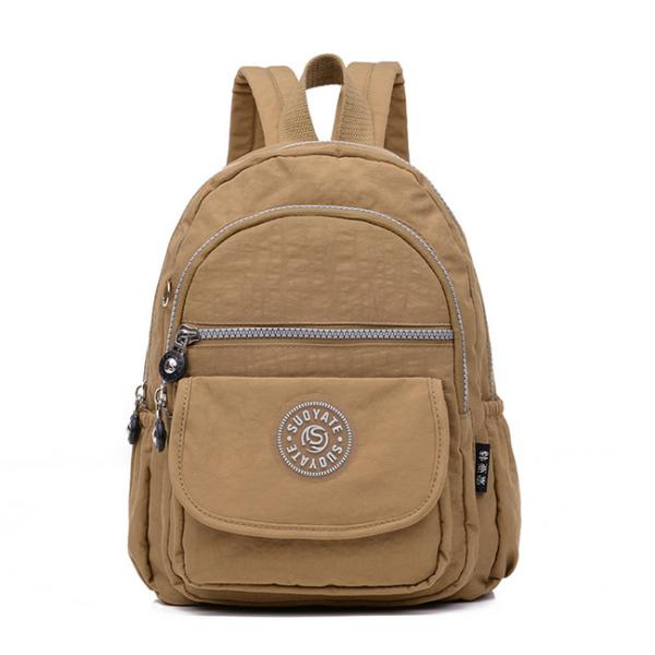 Lightweight Nylon Casual Daypacks Backpacks With Thickened Shoulder Strap